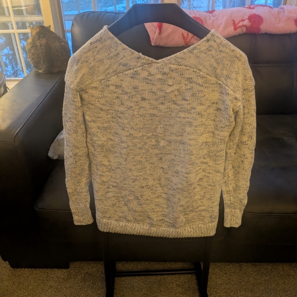 Blue Patterned Sweater - Picture 6 of 7